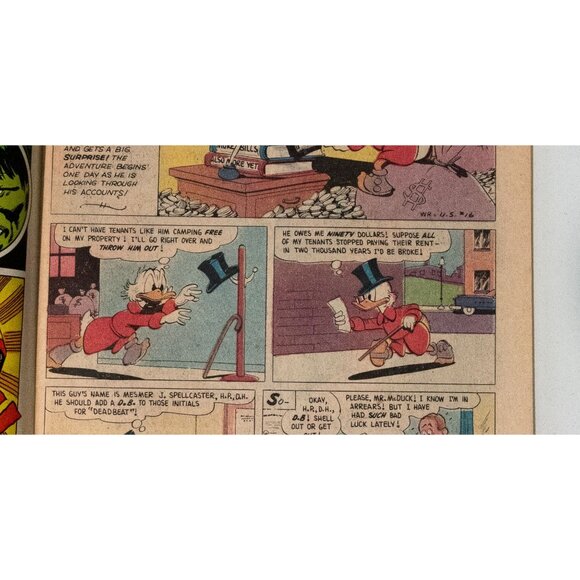 Walt Disney Uncle Scrooge Comic Issue 177 1979 Whitman - Picture 8 of 13